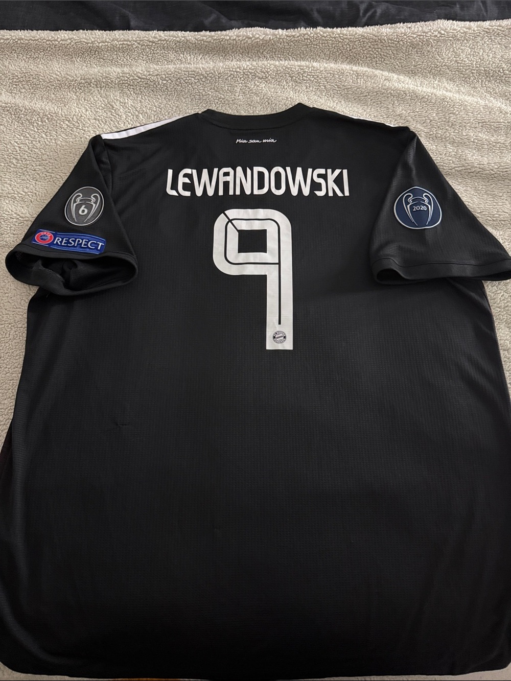 Bayern Munich #9 Robert Lewandowski 2020-21 Adidas Third Away Player Jersey